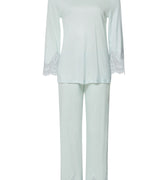 Melia Scalloped Lace Pajama Set | Ice Flow 74803-2577